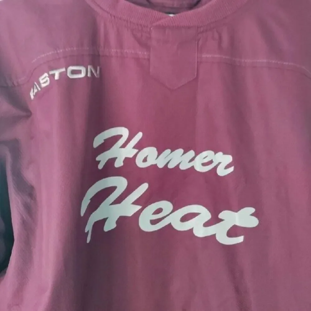 Easton Sports Motion Fit Homer Heat YOUTH XL Windbreaker Softball Athletic Shirt